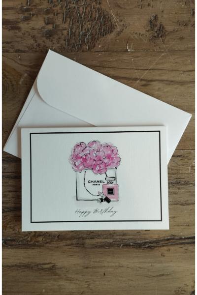 Greeting Card - Happy Birthday Chanel Paris